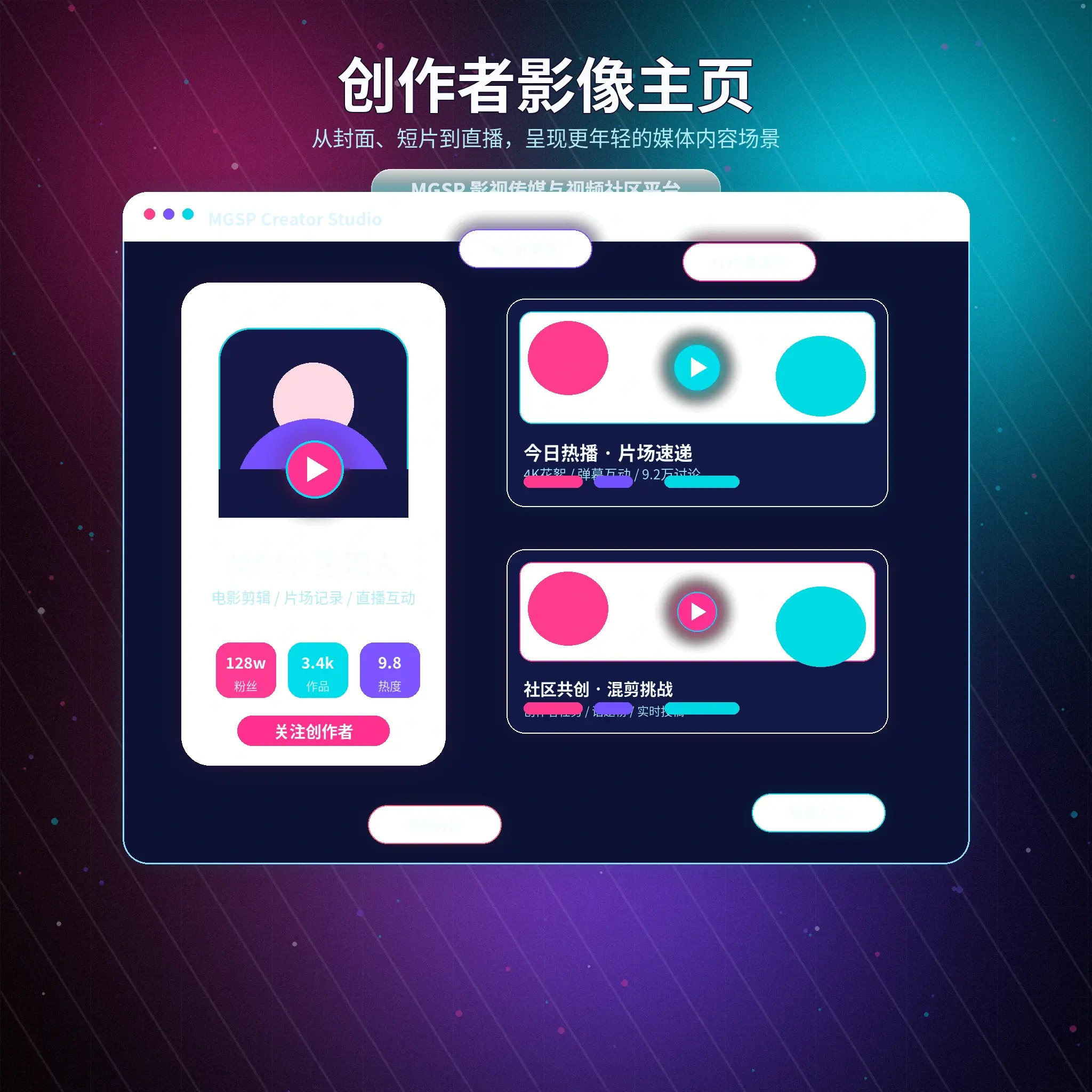用户记录生活影像的场景